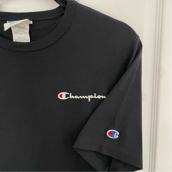 Champion men’s black classic t shirt - Picture 4 of 4